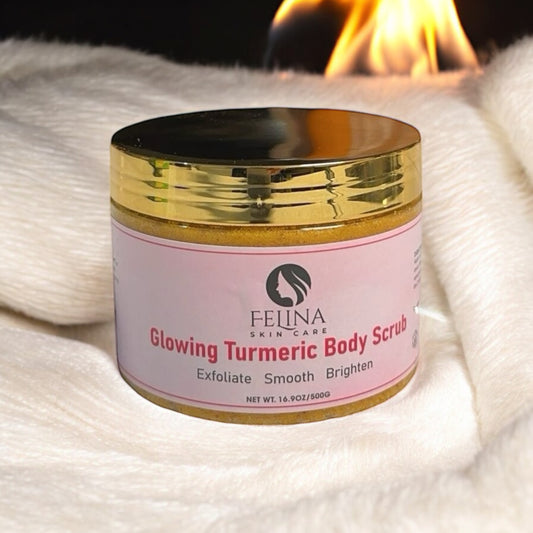 Glowing Turmeric Body Scrub